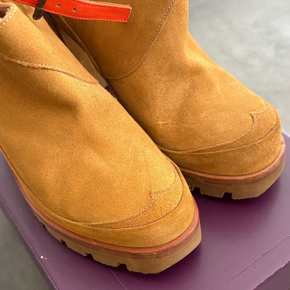 Hunter suede heeled boots - Picture 8 of 9